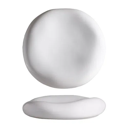 16.5 cm - Stone Piatto Presentazione Cuscino In Stoneware Set 4 Pz