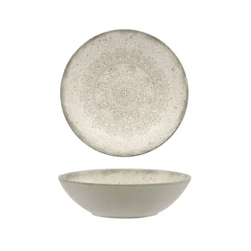 17 cm - Lace Insalatiera In Stoneware - Set 4 Pz