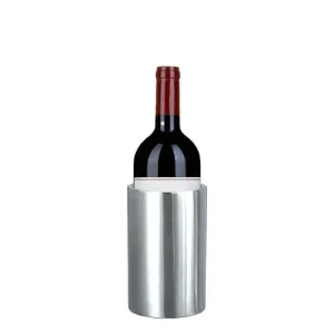19 cm - Porta Bottiglie Termico In Acciaio Inox