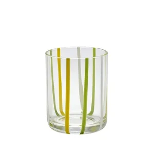 37.5 cl - Stick Bicchiere Acqua In Vetro Soffiato A Bocca Set 6 Pz