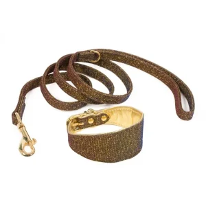Accessori & Guinzaglierie Cani – Muso Italian Style Completo Guinzaglio +Collare A Fascia Multi Cromatico Cm. 32