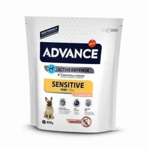 ADVANCE ADULT SENSITIVE GR 800 MINI SALMONE