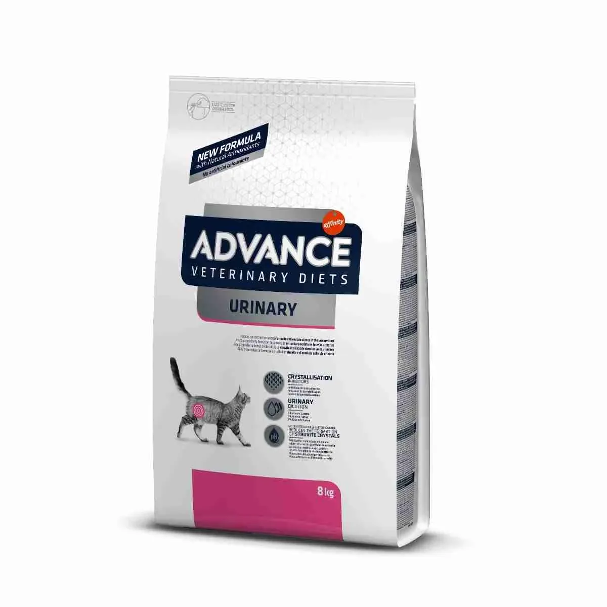 ADVANCE DIET CAT URINARY 8 KG.