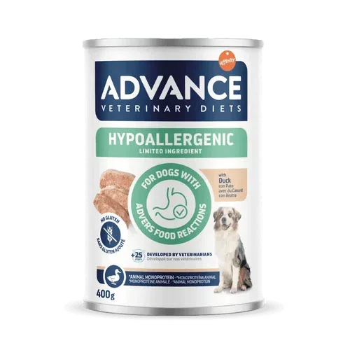 Advance Diet Latt.400G Hypoallergenic Con Anatra Cane