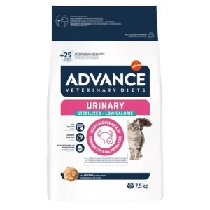 ADVANCE Gatto Urinary Sterilised Low Calorie 1,5Kg