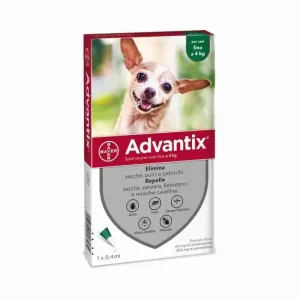 ADVANTIX SPOT-ON 0-4 KG. 6 PIPETTE