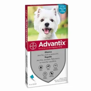 ADVANTIX SPOT-ON 4-10KG. 6 PIPETTE