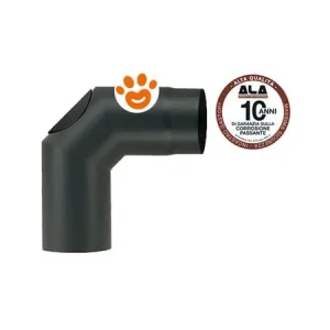 Ala gomiti smalto top 90nero c/isp.Cm.13
