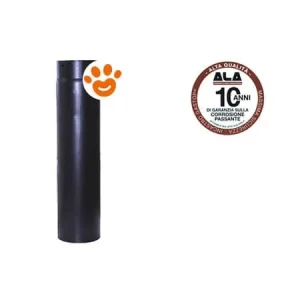 Ala tubi smalto top nero 15×50