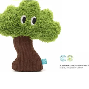Albero in tessuto con erba gatta