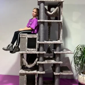 Albero per Gatti Avenue 205cm (Soft Cappuccino)