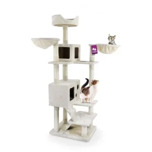 Albero per Gatti Cleveland 175cm (Crema)