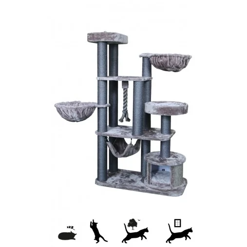 Albero per Gatti Vista 170cm (Cappuccino)