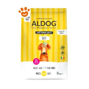 Aldog Dog Super Premium Adult Medium Large Manzo