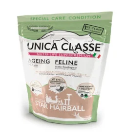 Alimenti Secchi Per Gatti – Unica Classe Ageing Feline Pollo Kg.1.5