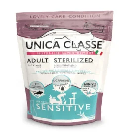 Alimenti Secchi Per Gatti – Unica Classe Sterilized Sensitive Kg.1.5