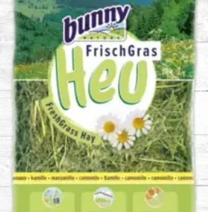 Alimento Per Roditore – Bunny Fieno Fresco CAMOMILLA Mangime misto per Conigli nani & roditori gr. 500