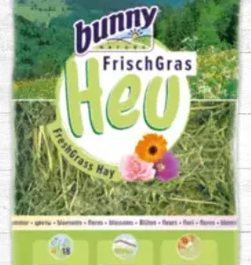 Alimento Per Roditore – Bunny Fieno Fresco FIORI Mangime misto per Conigli nani & roditori gr. 500