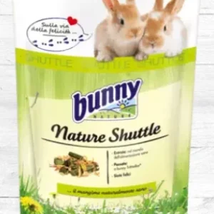 Alimento Per Roditore – Bunny NATURE SHUTTLE Mangime completo per Conigli nani dal 6° mese di vita Gr.600