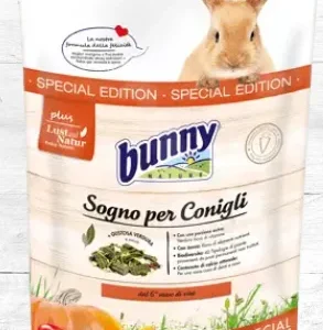 Alimento Per Roditore – Bunny Sogno per Conigli SPECIAL EDITION Mangime completo per Conigli nani dal 6° mese di vita kg.1.5