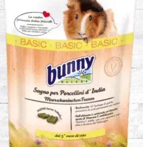 Alimento Per Roditore – Bunny Sogno per Porcellini D´India BASIC Mangime completo per Porcellini d’India dal 5° mese di vita Gr. 750