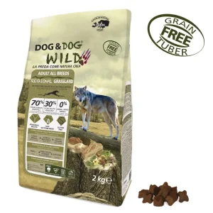 Alimento Secco Cane Dog&Dog WILD – Adult all breeds – Regional Grassland Kg. 2
