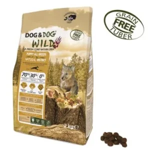 Alimento Secco Cane Dog&Dog WILD – Puppy all breeds – Natural Instinct kg.2