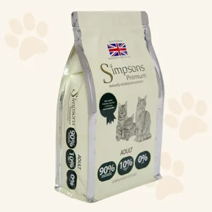 Alimento Secco Gatto – Simpsons Gatto adulto con pollo, pesce e tacchino Gr.300