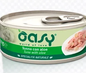 Alimento Umido Gatto – Oasy Specialità Naturali Tonno Con Aloe gr.150