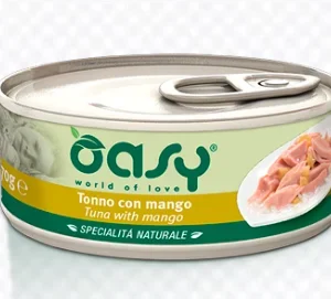 Alimento Umido Gatto – Oasy Specialità Naturali Tonno Con Mango gr.150