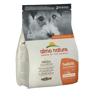 Almo Cane Taglia Piccola Crocchette Gusto Salmone 2Kg