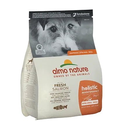 Almo Cane Taglia Piccola Crocchette Gusto Salmone 2Kg