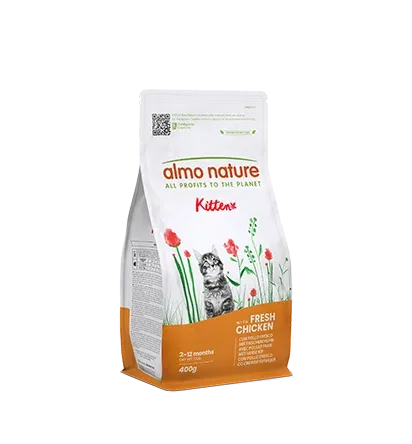 Almo Gatto Holistic Crocchette Gusto Pollo 400Gr