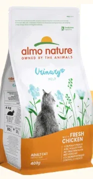Almo Nature Cat Adult Holistic Urinary Help Con Pollo