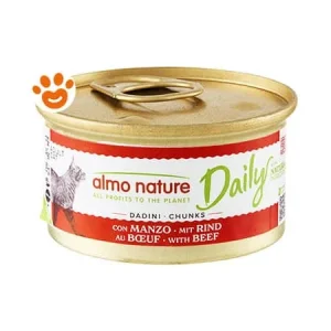 Almo Nature Cat Daily Grain Free Dadini con Manzo Megapack