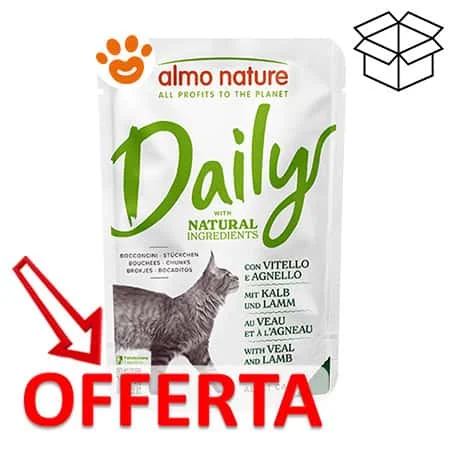 Almo Nature Cat Daily Vitello e Agnello - Image 2