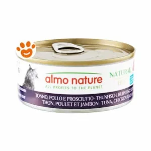Almo Nature Cat HFC Natural Tonno Pollo e Prosciutto Megapack