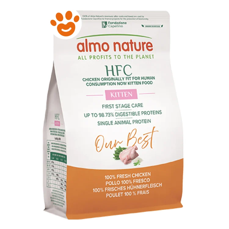 Almo Nature Cat HFC Our Best Kitten Pollo
