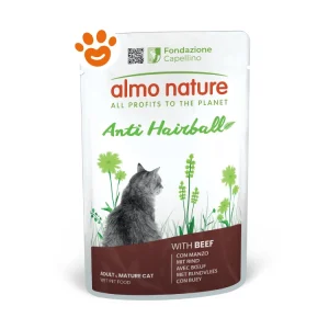 Almo Nature Cat Holistic Anti-Hairball Manzo
