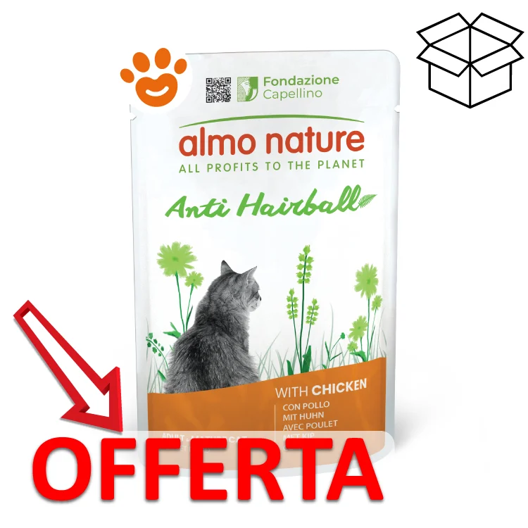 Almo Nature Cat Holistic Anti-Hairball Pollo - Image 2