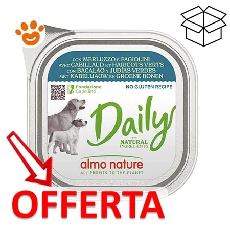 Almo Nature Dog Daily Merluzzo e Fagiolini - Image 2