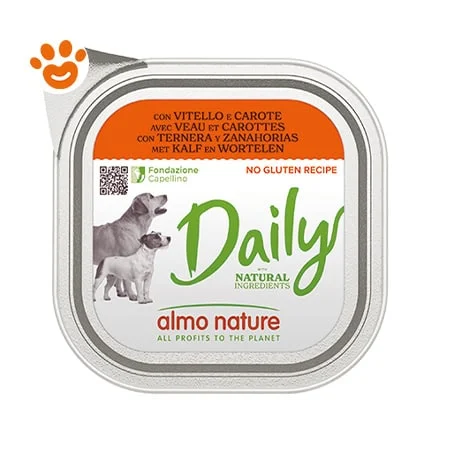 Almo Nature Dog Daily Vitello e Carote