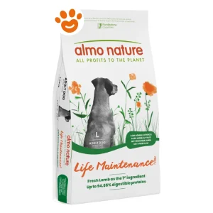 Almo Nature Dog Life Maintenance Adult Large con Agnello Fresco L