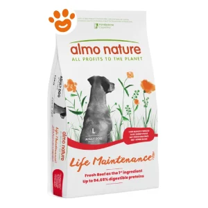 Almo Nature Dog Life Maintenance Adult Large con Manzo Fresco L