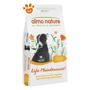 Almo Nature Dog Life Maintenance Adult Medium con Pollo Fresco M