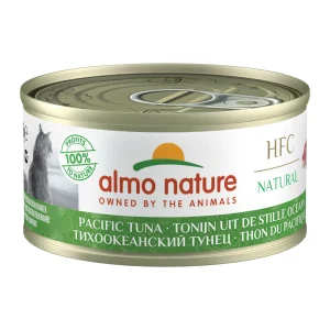 Almo Nature HFC 70 Natural Cibo per Gatti - Lattina - Tonno dell'Oceano Pacifico