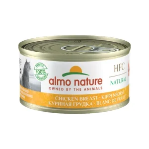 Almo Nature HFC 70 Natural Cibo per Gatti - Scatola - Carne di Pollo