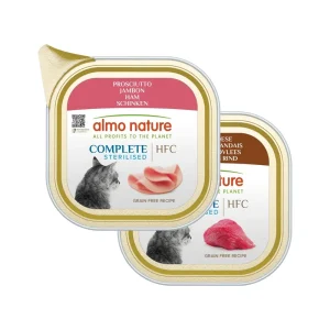 Almo Nature HFC Complete Sterilised - Vaschetta - Cibo per Gatti