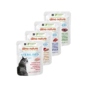 Almo Nature HFC Sterilised - Busta - Cibo per gatti