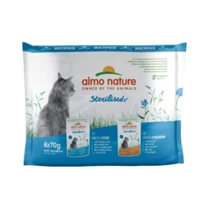 Almo Nature Sterilised - Busta - Cibo per gatti